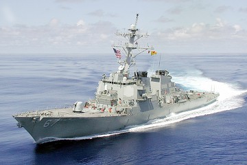 Distrugătorul USS Cole, escală la Constanţa: misiune de promovare a păcii şi stabilităţii